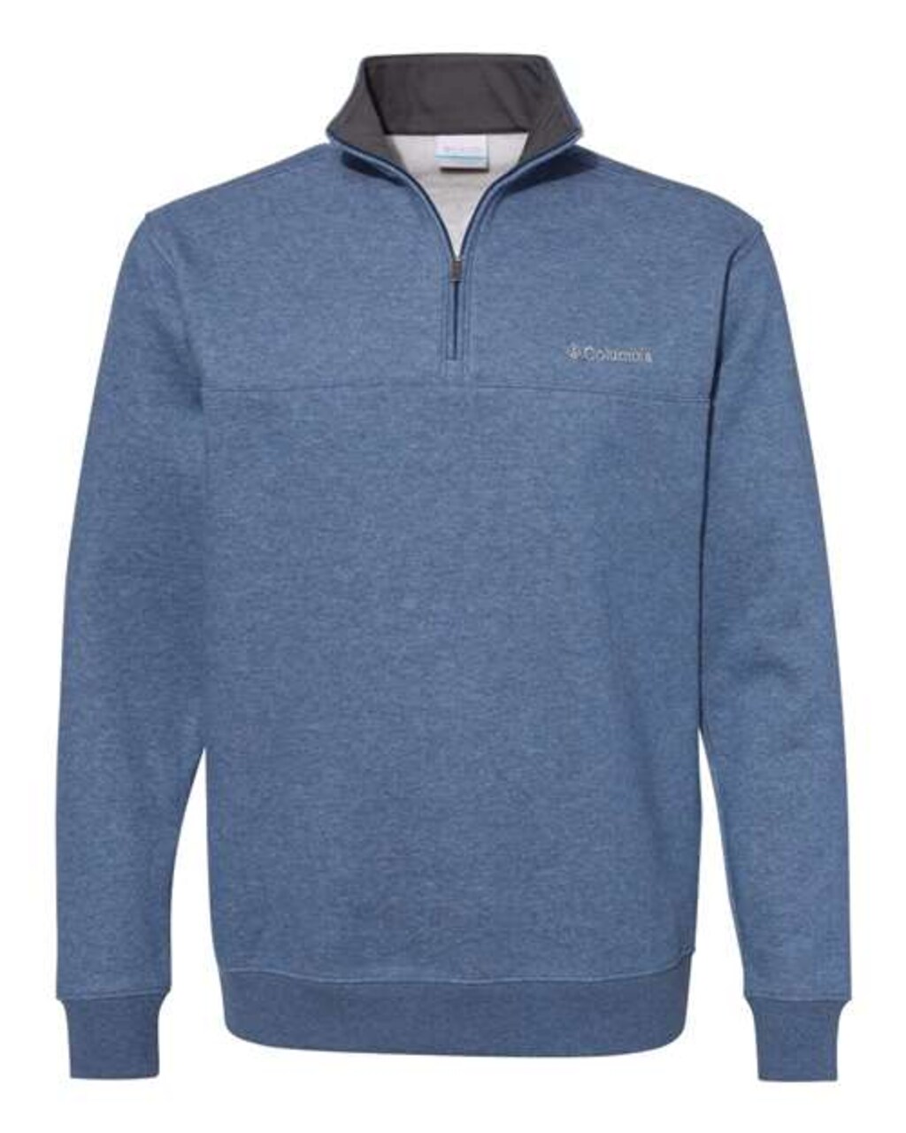 Columbia® Men's Hart Mountain Half Zip Sueded Fleece Sweatshirt